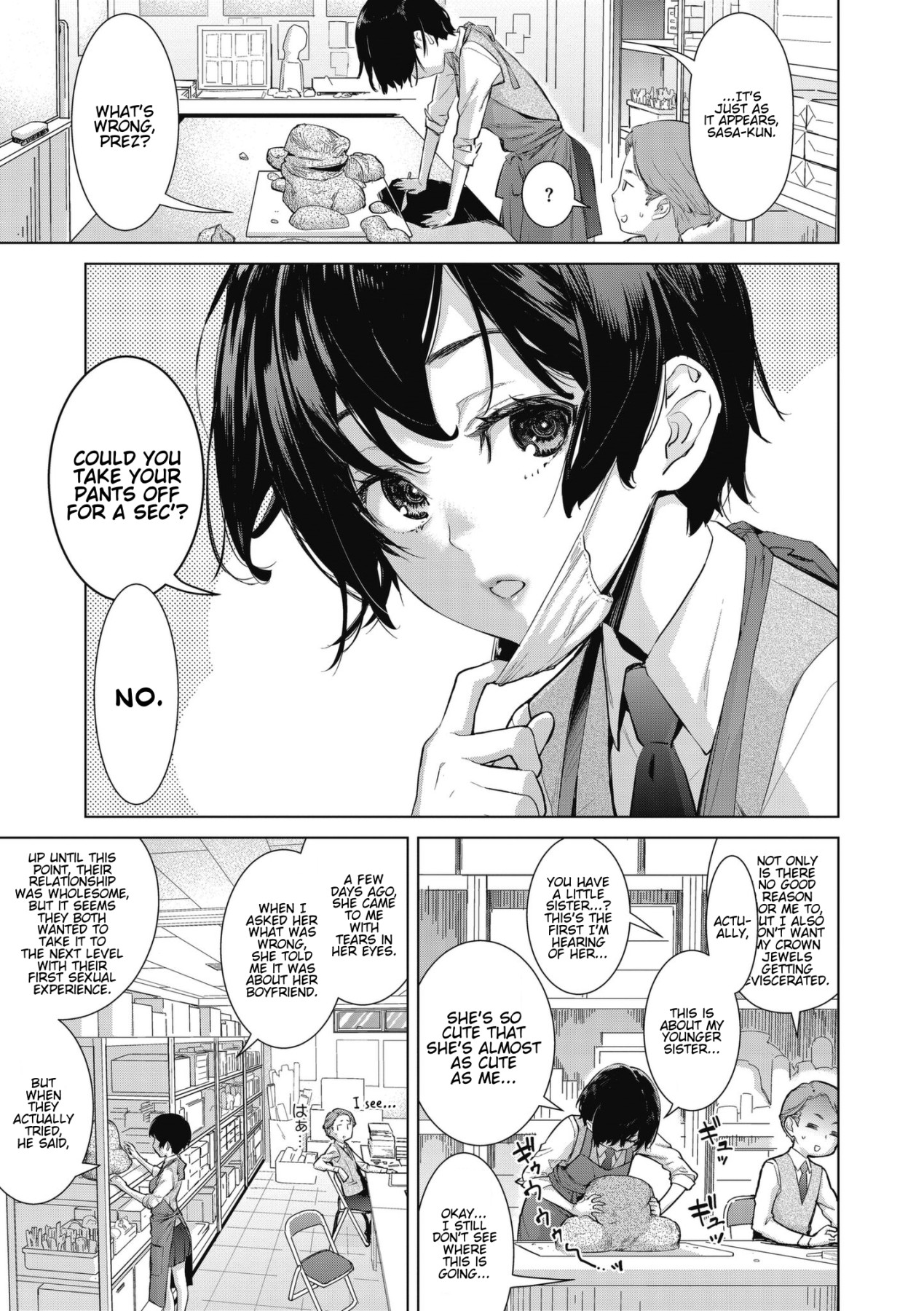 Hentai Manga Comic-Craft Fella Ch. 1-2-Read-4